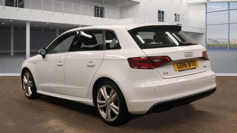 2016 Audi A3 1.4 TFSI 125 S Line 5dr S Tronic [Nav] HATCHBACK PETROL Automatic