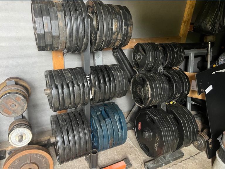 2” Olympic weight plates all sizes £1.5 per 1kg