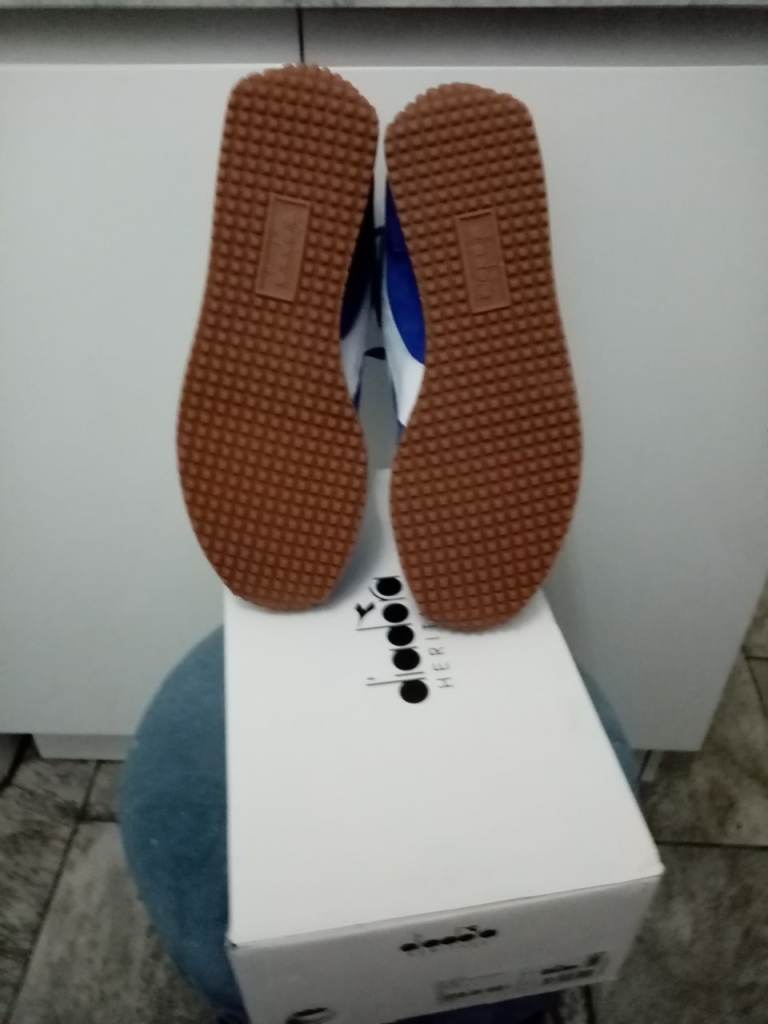 Diadora equipe 75 uk10 blue suede 