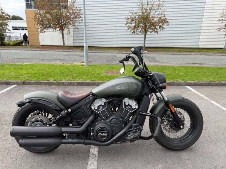 2021 Indian SCOUT Scout Bobber Twenty Thunder Black (21MY) Custom Cruiser PETROL Manual