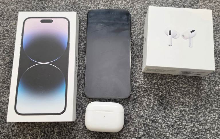 Iphone 14 pro max 256gb + airpods pro