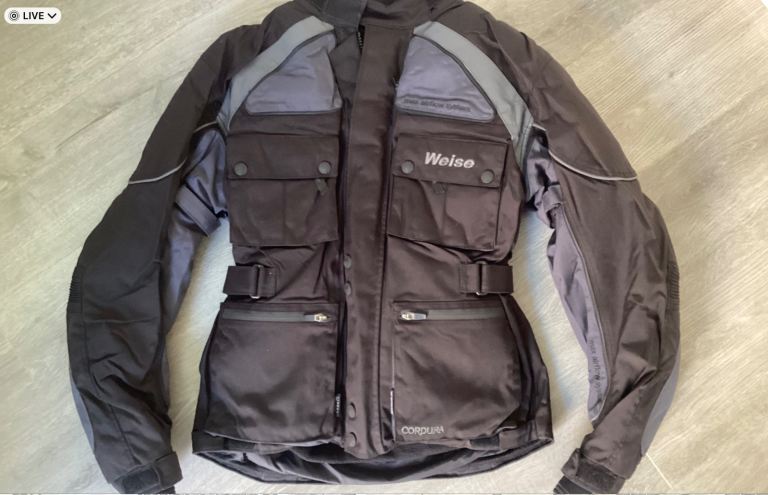 Weise Nomad Size Small 'Biker Jacket'