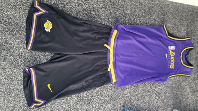 Basketball Ball Boys Nike Lakers 