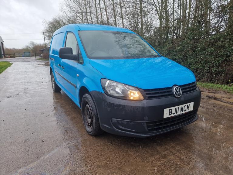2011 VW Volkswagen Caddy MAXI C20 TDI Blue LWB  Drives Perfect  183k Miles