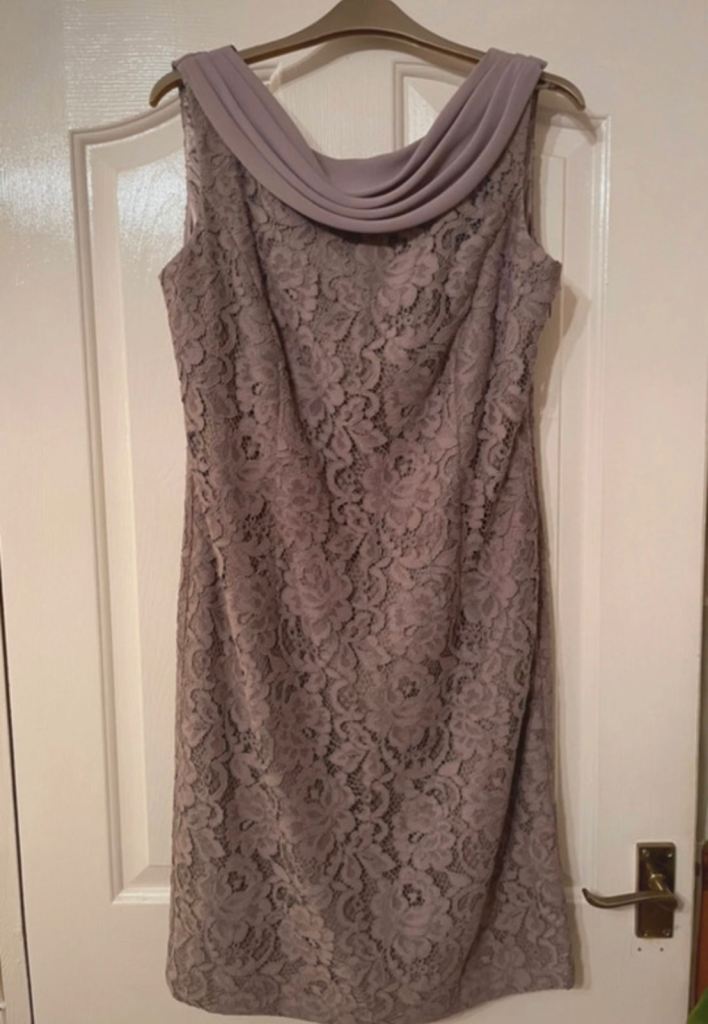 Jacques Vert Petite Lace Dress -, UK Size 10