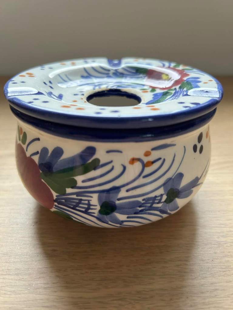 Vintage Sevilla hand painted Pottery.