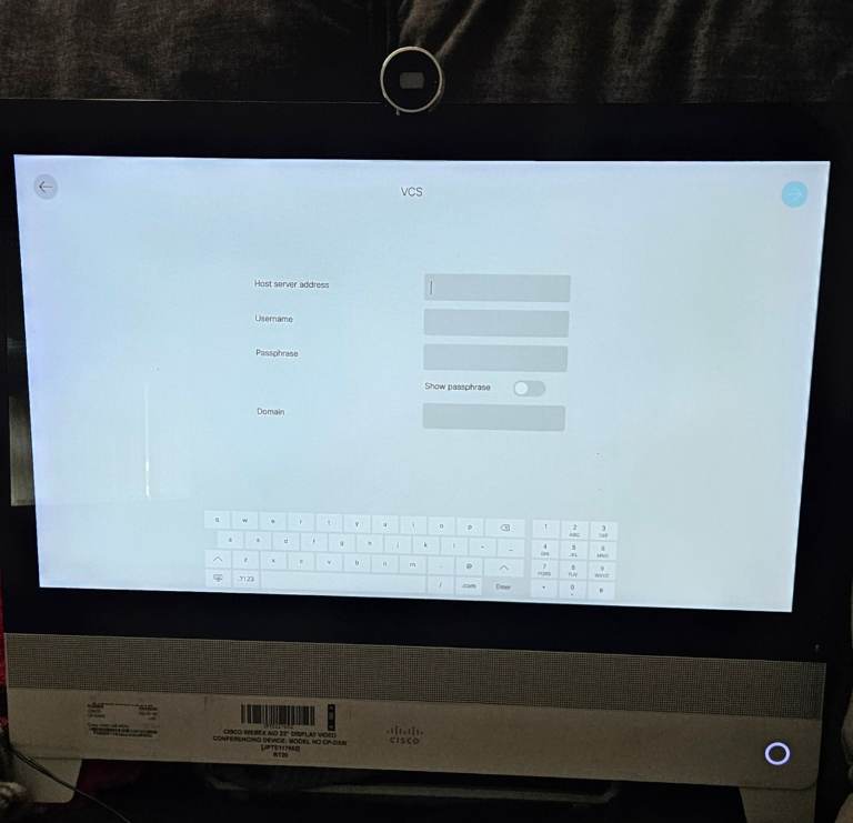 Cisco Webex DX80 23" All-in-One Video Conferencing Device