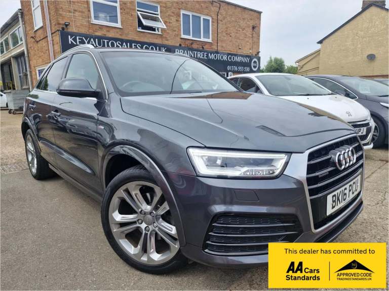 2016 Audi Q3 2.0L S Line+ TFSI Quattro Automatic SUV 5dr Petrol Euro 6 (178 bhp) SUV Petrol Autom...