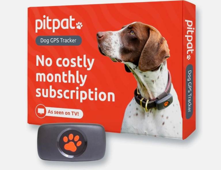 PitPat Dog GPS Tracker - No Subscription Required - Suitable for All Dogs And F