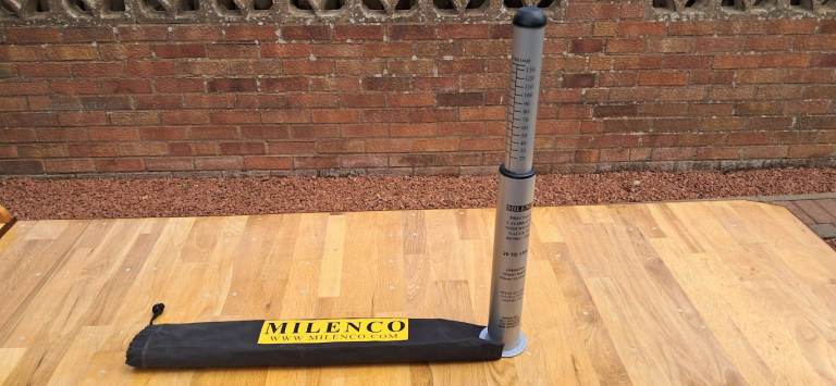 MILENCO - Precision Calibrated NOSE WEIGHT GAUGE Caravan trailer, silver RRP 52.00