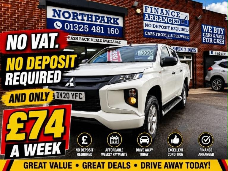 2020 Mitsubishi L200 Double Cab DI-D 150 4Life 4WD PICK UP Diesel Manual