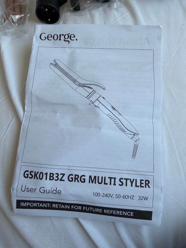 George 5-in-1 Multi Styler – Brand New, Unopened Box