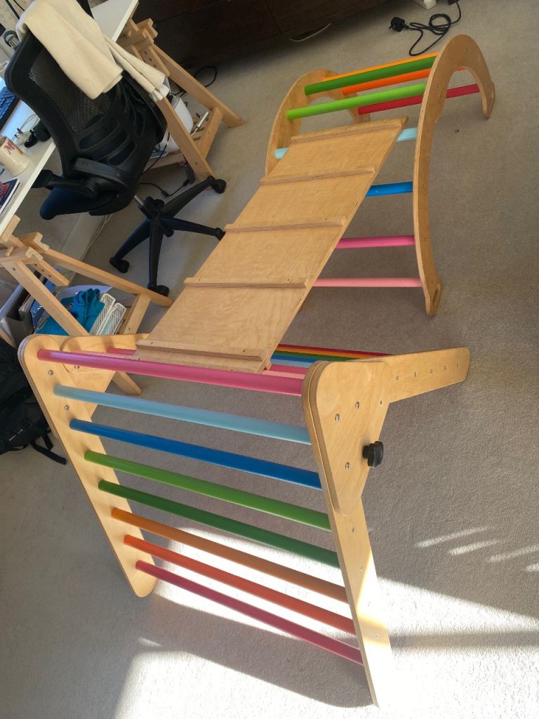 Montessori children’s climbing frame set