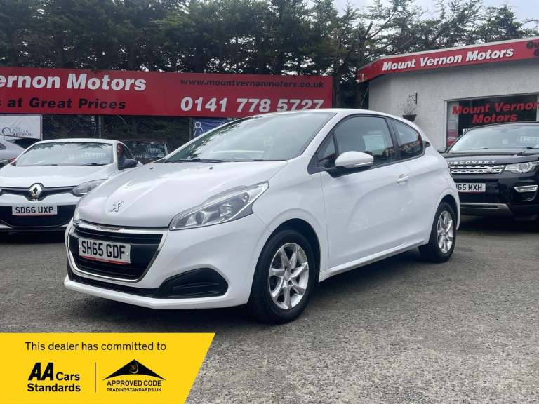 2015 Peugeot 208 1.0 PureTech Active 3dr HATCHBACK PETROL Manual