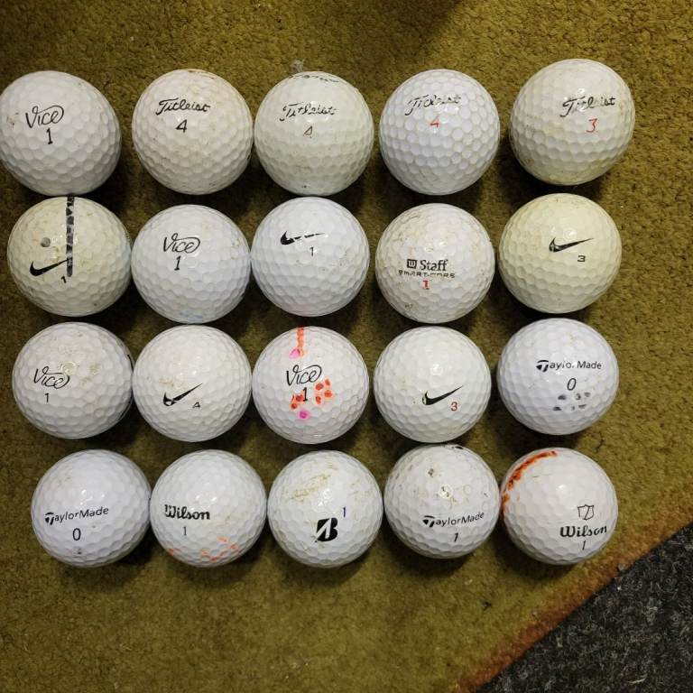Golf Balls (Mixed) - 20No