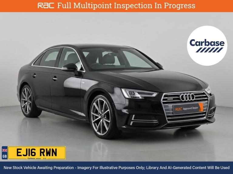 2016 Audi A4 2.0 TFSI S line Saloon 4dr Petrol S Tronic quattro Euro 6 (s/s) (252 ps) Saloon PETR...