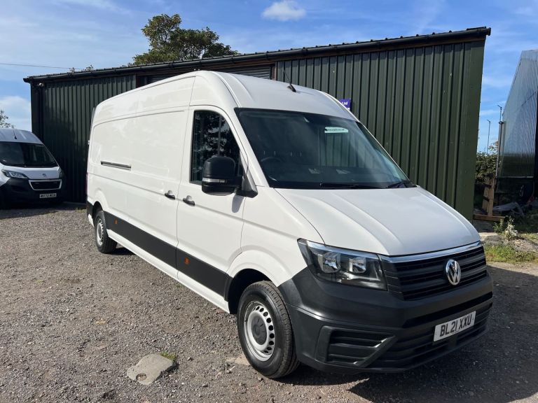 2021 Volkswagen Crafter 2.0 TDI 140PS Startline High Roof Van XLWB LWB Mercedes sprinter van PANE...
