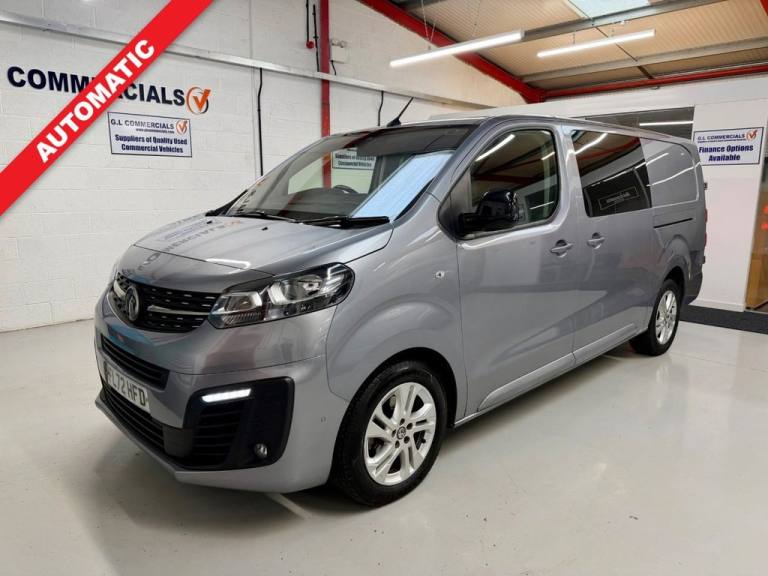 2022 72 VAUXHALL VIVARO AUTOMATIC 2.0 TURBO D 3100 ELITE CREW VAN DOUBLE CAB AUT