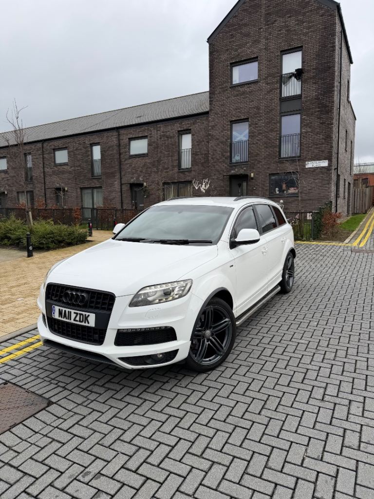 Audi, Q7, S Line Black Edition TDI V6 Quattro 7 Seater Auto 8-Speed Facelift 
