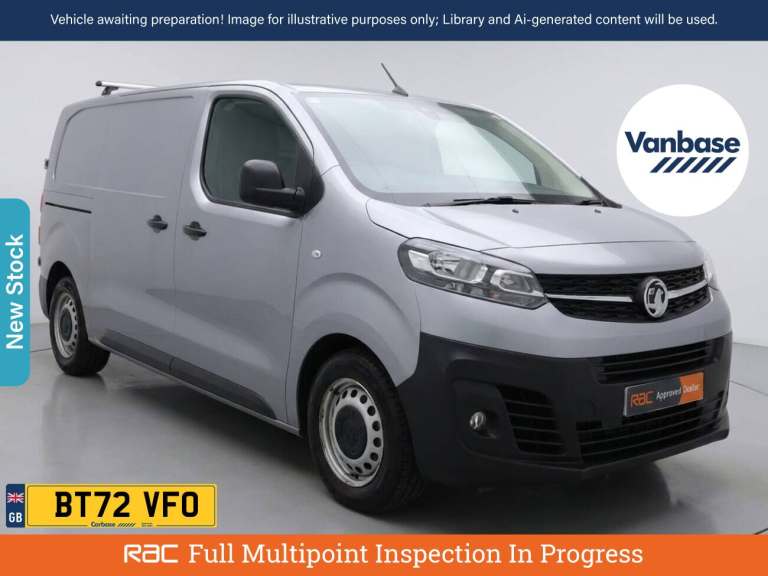 2022 Vauxhall Vivaro Electric 3100 75kWh Dynamic Panel Van 6dr Electric Auto L1 H1 (7.4kW Charger...
