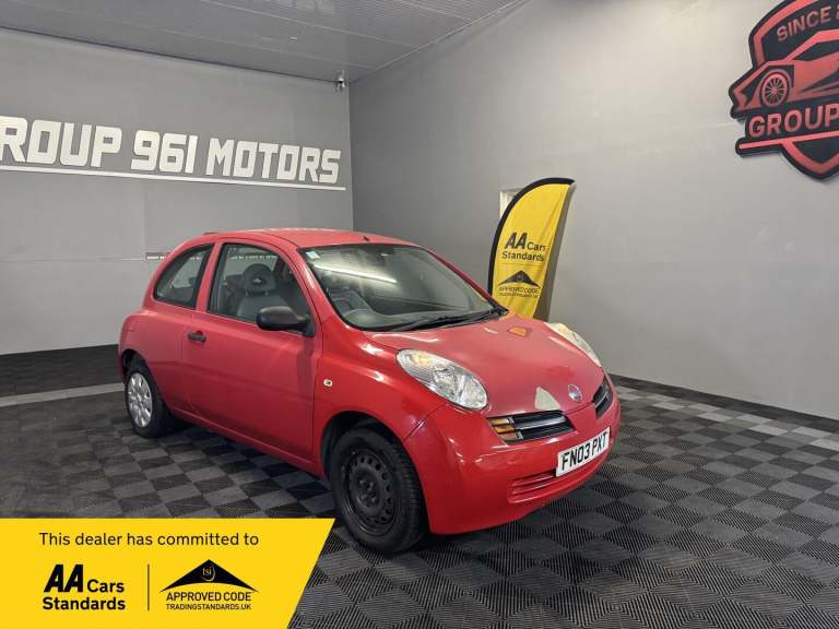 2003 Nissan Micra 1.2 S 3dr Auto HATCHBACK PETROL Automatic