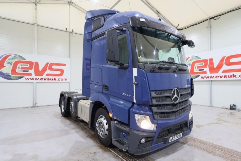 2017 (67 PLATE) Mercedes Benz Actros 2543 6x2 Euro 6 Tractor Units