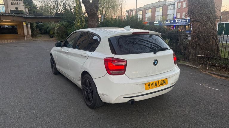 2014 BMW 1 Series White Automatic 1.6 116i Sport 78k mileage