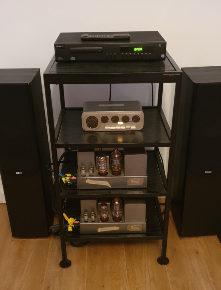 Quad 22 Amplifiers, Quad 22 Control Unit, B&W Speakers, Arcam CD 