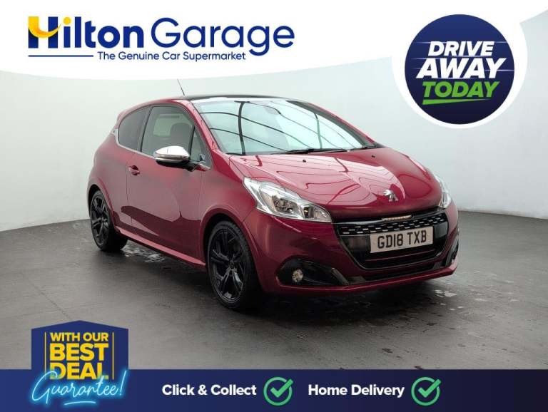 2018 Peugeot 208 1.6 THP GTi Prestige Hatchback 3dr Petrol Manual Euro 6 (s/s) (208 ps) - CR HATC...