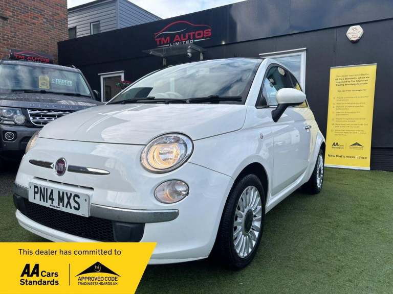 2014 Fiat 500 1.2 Lounge Euro 6 (s/s) 3dr Petrol