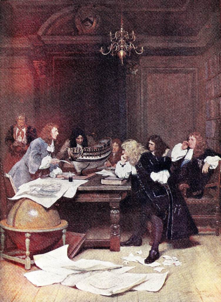 80 Framed Magazine Print A Whip For Van Tromp The Admiralty 1652 By John Seymour Lucas