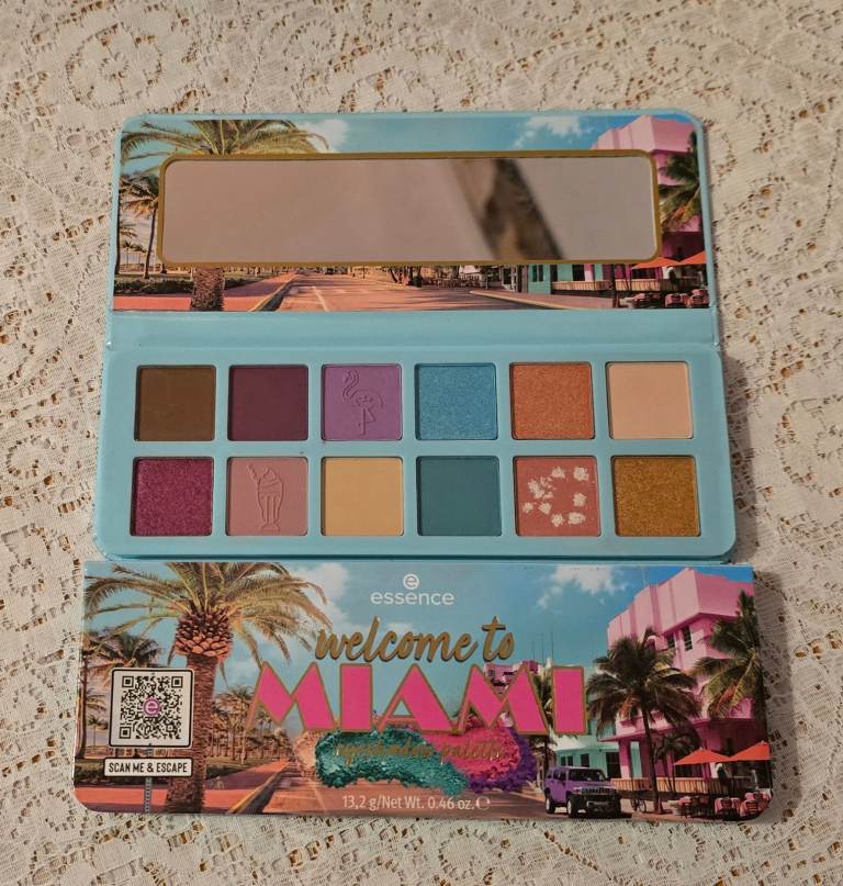 Essence Welcome to Miami Eyeshadow Palette x 2 – Brand New