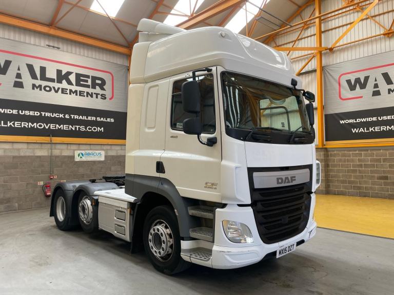 DAF CF460 *EURO 6* SPACE CAB 6X2 TRACTOR UNIT – 2015 – MX15 DZT