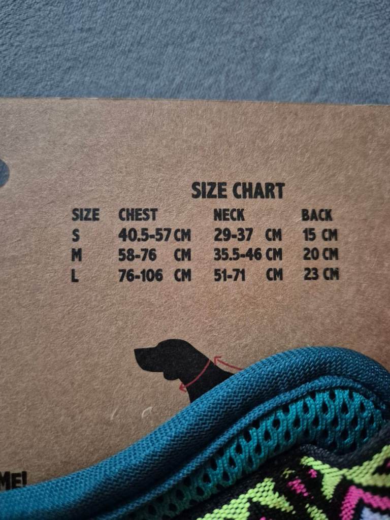 NeerDog harness, collar and lead set size large