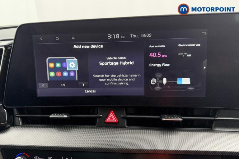 2024 Kia Sportage 1.6T GDi 207 HEV 3 5dr Auto SUV Hybrid Automatic