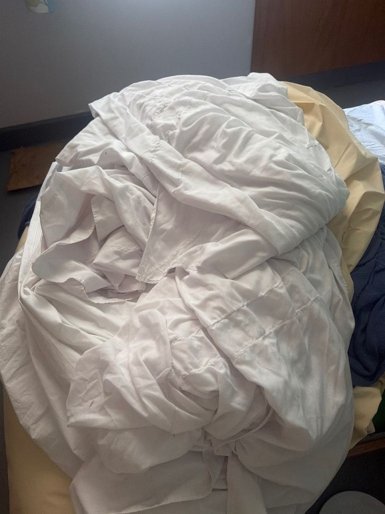 White Buddhist robe