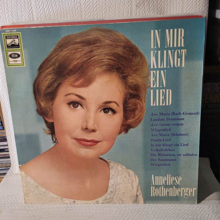 Anneliese Rothenberger In Mir Klingt Ein Lied Near Mint EMI Vinyl LP. R2/6