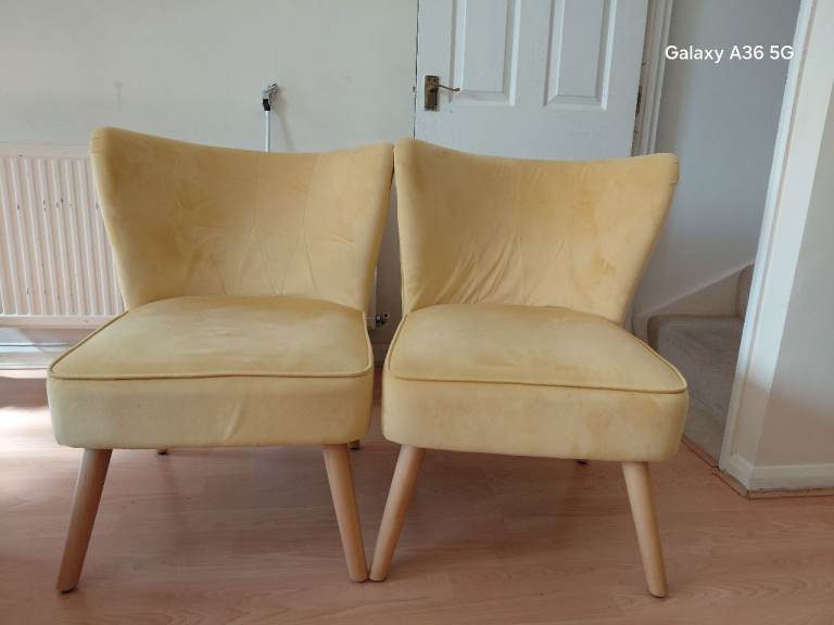 Two cocktail chairs
