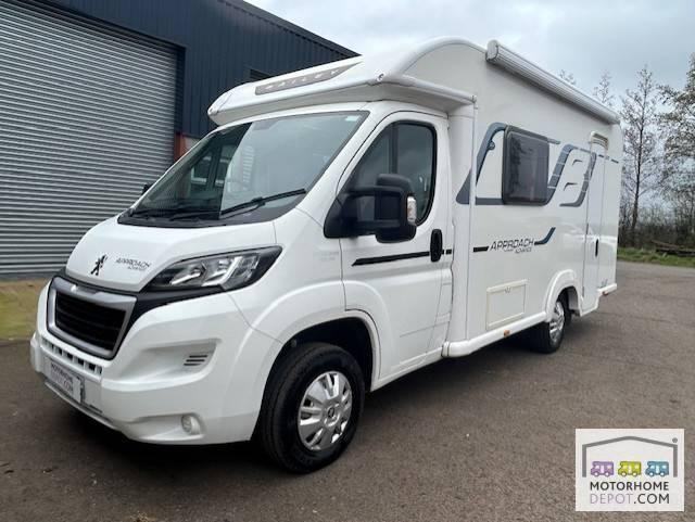 2016 BAILEY APPROACH ADVANCE 635 LOW PROFILE END BATHROOM MOTORHOME FOR SALE