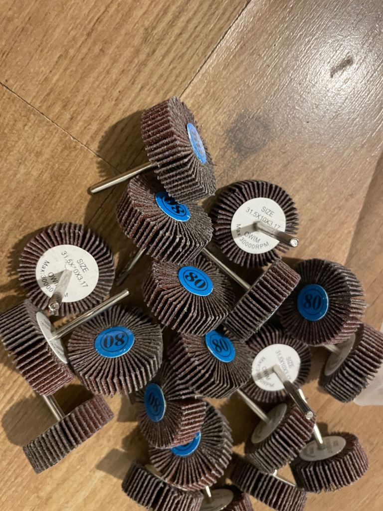 Dremel Abrasive Flap Wheel Sander Set 20 pc. 