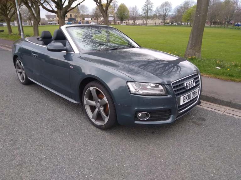 2010 10'reg Audi A5 2.0 TFSi S Line Convertible