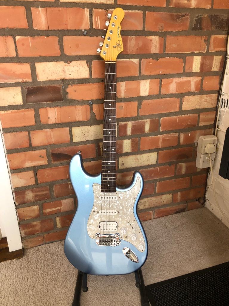 G&L Legacy Electric Guitar – Light Blue, As Good As New