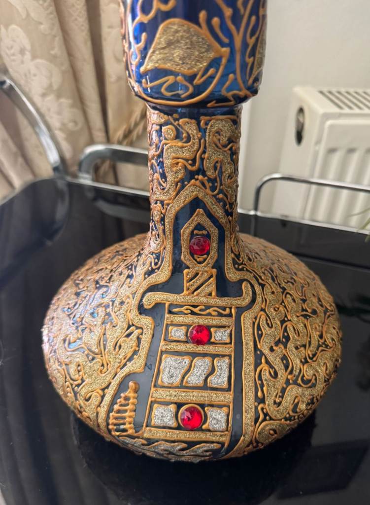 Shesha Gold Plated Pipe