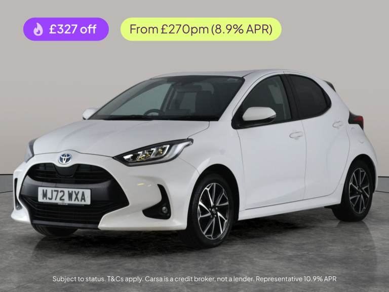 2022 Toyota Yaris 1.5 VVT-h Design Hatchback 5dr Petrol Hybrid E-CVT Euro 6 (s/s) (116 ps) -  Hat...