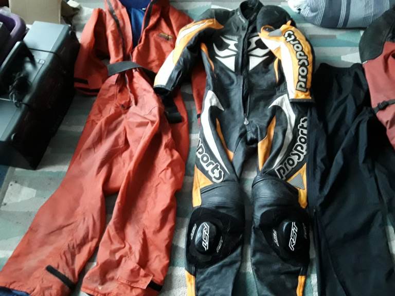 Motorcycle clothing etc