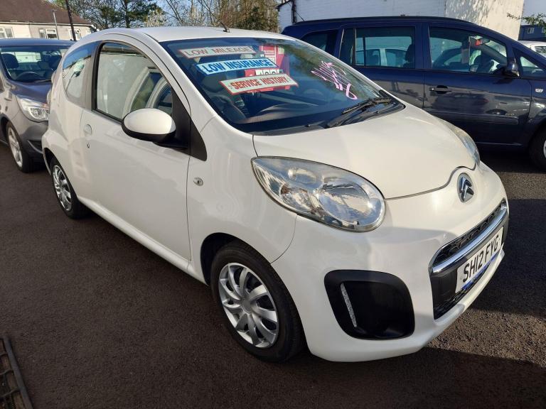 2012 Citroen C1 1.0i VTR Euro 5 3dr HATCHBACK Petrol Manual
