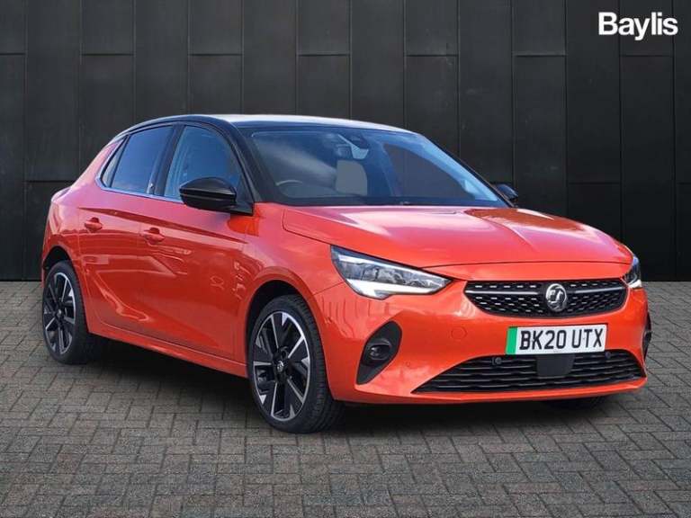 2020 Vauxhall Corsa 100kW Elite Nav 50kWh 5dr Auto [11kWCh] Automatic Hatchback Electric Automatic