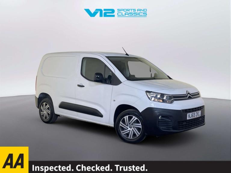 2019 Citroen Berlingo 1.2 PureTech 1000Kg Enterprise 110ps [Start stop] PANEL VAN PETROL Manual