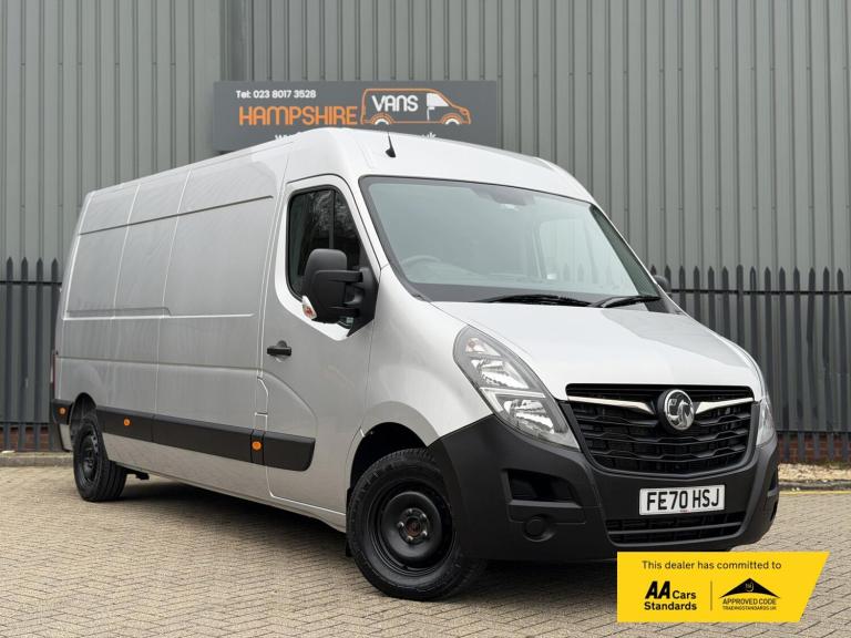 2020 Vauxhall Movano 2.3 CDTi 3500 BiTurbo Edition Panel Van 5dr Diesel Manual FWD L3 H2 Euro 6  ...