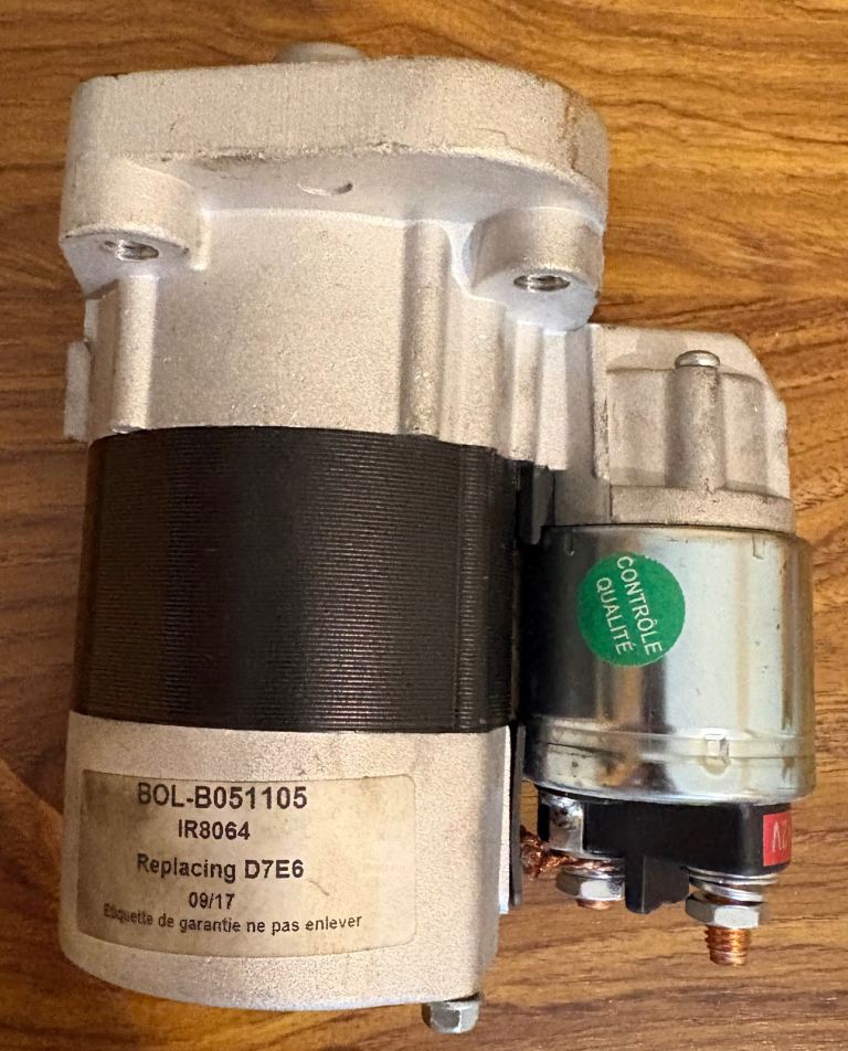 Starter motor